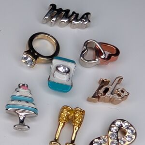 Origami Owl Wedding Charm Set